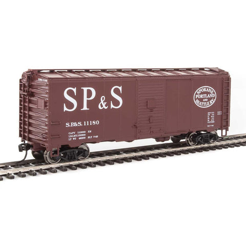 HO AAR BOXCAR SP&S #1351