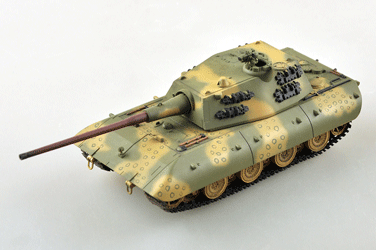 EASY MODEL 1:72 German E-100 Heavy Tank (green/khaki camouflage)