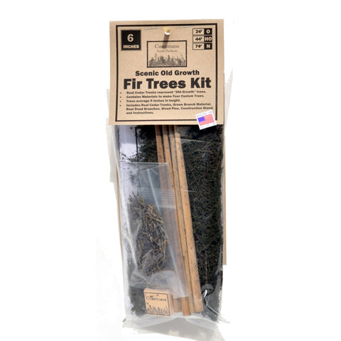 TREE KIT FIR TREES 6" (8)
