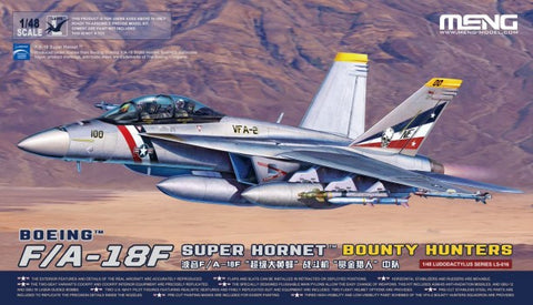 MENG 1/48 F/A18F Super Hornet Bounty Hunters Fighter