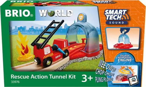 BRIO Smart Tech Sound Rescue Action Tunnel Kit