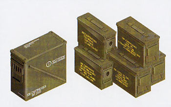 AFV 1/35 .30/.50 40MM US AMMO BOXES&BELTS