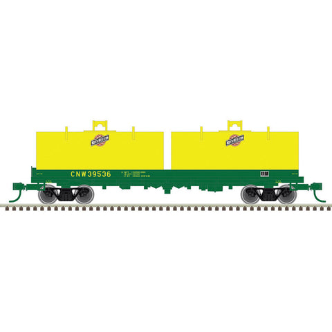 N 48' COIL CUSHION CAR CNW #39525