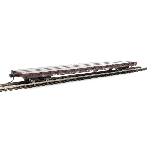 HO 60' PS FLATCAR TRAILER TRAIN OTTX #90009