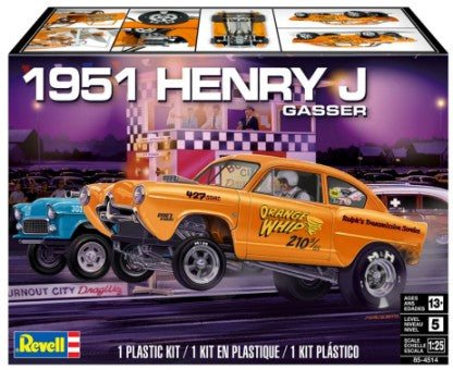 REVELL 1/25 1951 HENRY J GASSER DRAG CAR