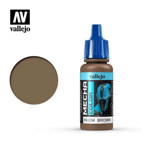 VALLEJO 17ml Bottle Brown Mecha Color