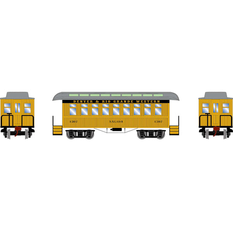 HO OVERTON COACH DRGW #1307