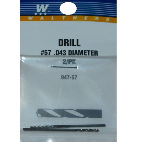 DRILL BIT #57 .043 DIAMETER