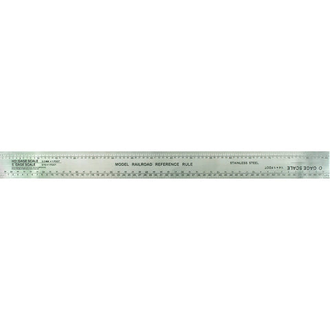 EXCEL Scale Railroad Ruler