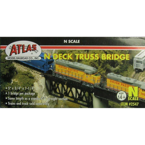 N SCALE  DECK BRIDGE
