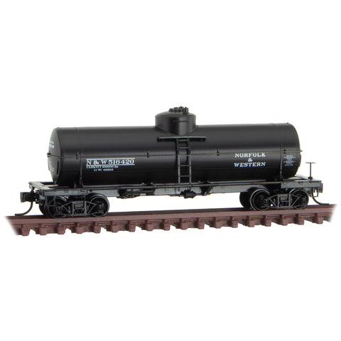 N 39' SINGLE DOME TANK CAR N&W