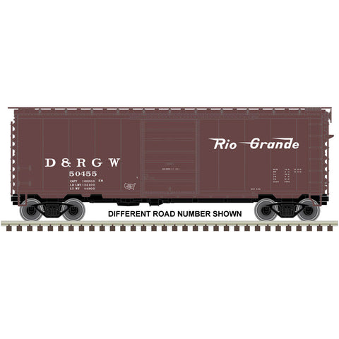 N 40' PS-1 BOX CAR DRGW #50490