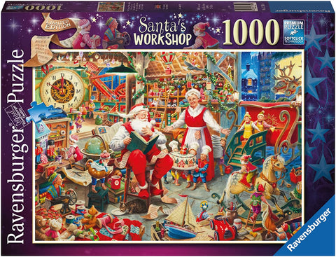 Santa's Workshop 1000 pc Puzzle