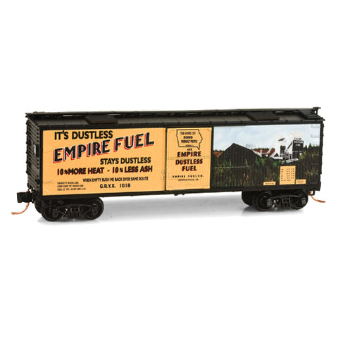 N 40' WOOD BOX CAR EMPIRE FUEL