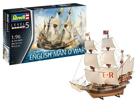 REVELL  1/96 ENGLISH WAR SHIP