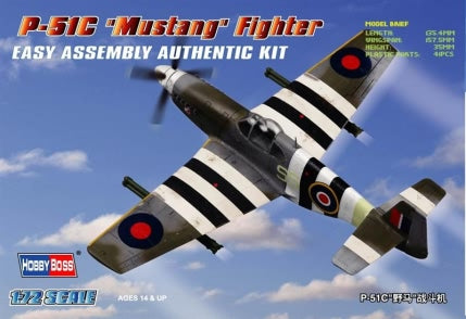 HOBBYBOSS 1/72 P-51C Mustang Fighter