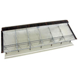 HO TRAIN SHED WITH CLEAR ROOF