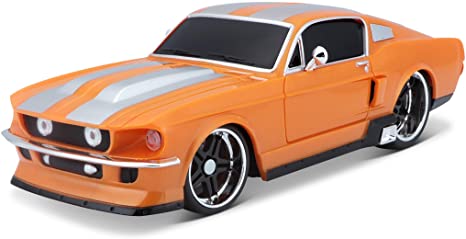 MAISTO RC 1/24 1967 MUSTANG GT ORANGE