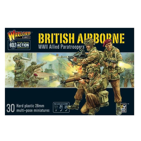 WARLORDS 28mm Bolt Action: WWII British 8th Army Infantry Western Desert (30)