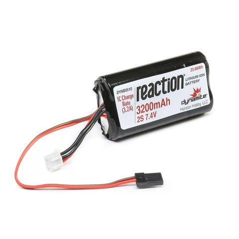 DYNAMITE LIION 7.4V 2S 3200mah 1C W/ RX