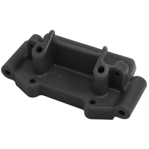 RPM Front Bulkhead, Black: TRA 2WD