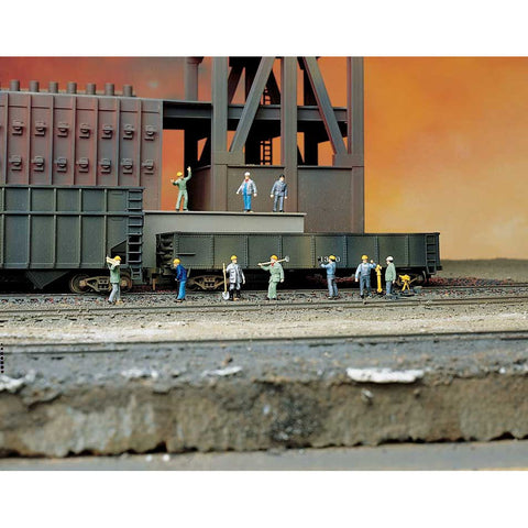 HO FIGURES STEEL MILL CREW