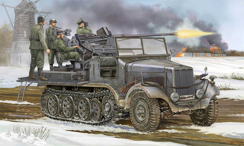 TRUMPETER 1:35 German Sd.Kfz.6/2 3.7cm Flak 37 auf Selbstfahrlafette