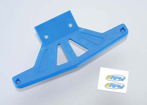 RPM FRONT BUMPER RUSTLER BLUE