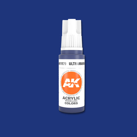 AKI Ultramarine 3G Acrylic Paint 17ml Bottle