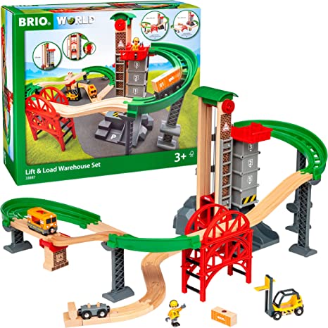 BRIO Lift & Load Warehouse Set