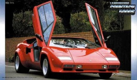 FUJIMI 1/24 Lamborghini Countach 5000S Quattrovalvole Sports Car