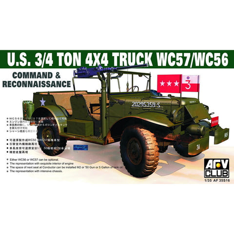 AFV 1/35 WC57/56 3/4-Ton Command/Recon Vehicle