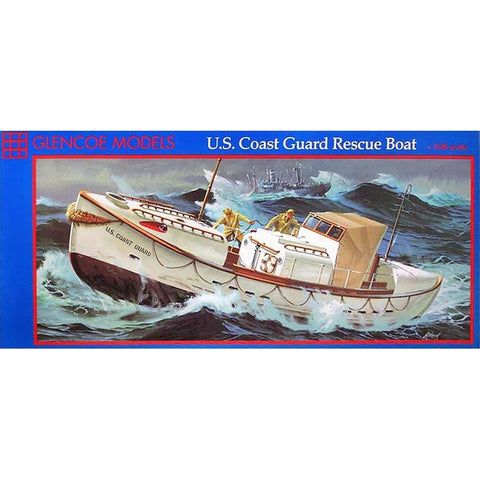 GLENCOE 1/48 USCG Rescue Boat