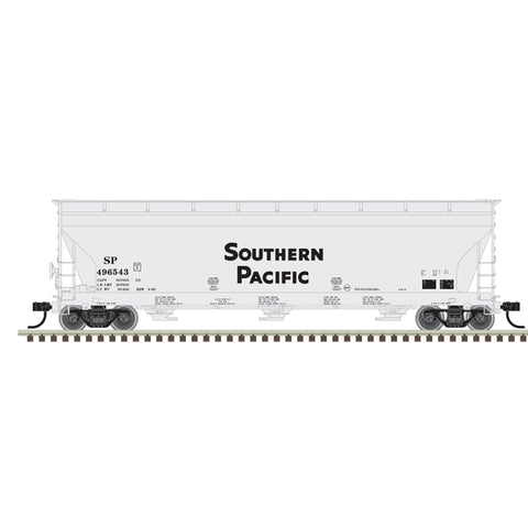 HO 3-BAY COVERED HOPPER SP #496576
