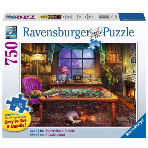 750-LARGE-PIECE Riverside Livingroom PUZZLE