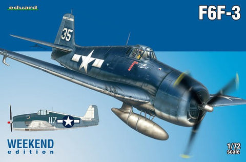 EDUARD 1/72 F6F3 Fighter (Wkd Edition Plastic Kit)