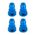 ASSOCIATED Shock Bushings, 12 mm, blue aluminum