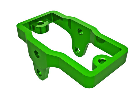 TRAXXAS TRX-4M Servo mount, 6061-T6 aluminum (green-anodized)