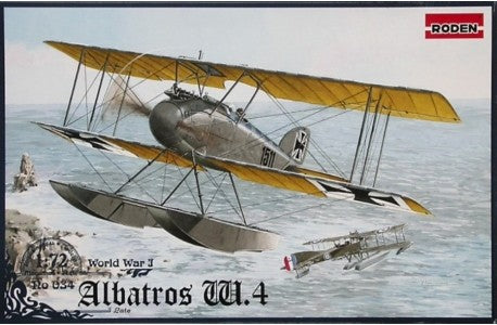 RODEN 1/72 Albatros W IV (Late) German Fighter Floatplane