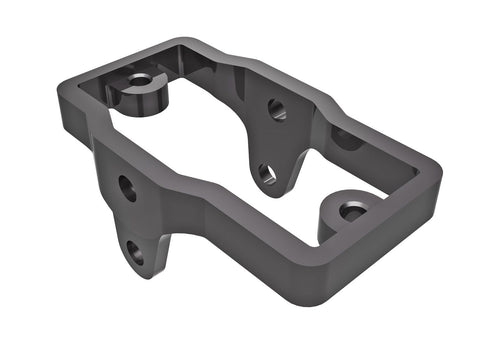 TRAXXAS TRX-4M Servo mount, 6061-T6 aluminum (dark titanium-anodized)