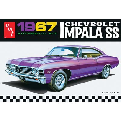 AMT 1/25 1967 Chevy Impala SS Car