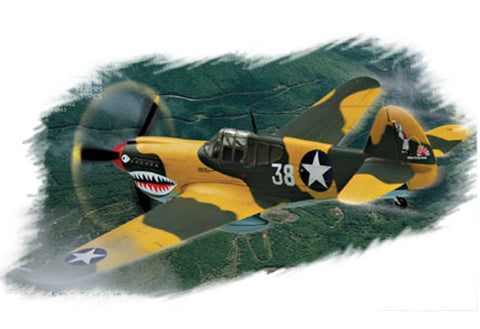 HOBBYBOSS 1/72  P-40E KITTY HAWK