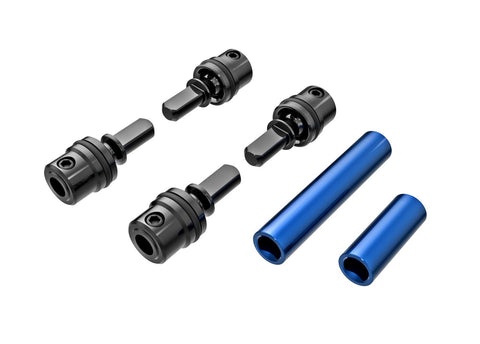 TRAXXAS TRX-4M DRIVESHAFTS CNTR MALE BLUE