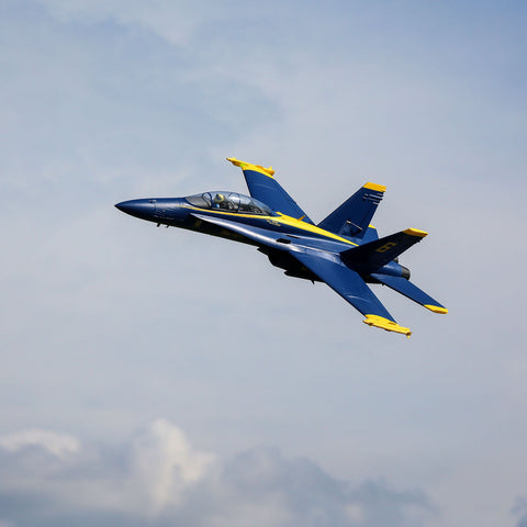 EFLITE F-18 Blue Angels 80mm EDF BNF Basic