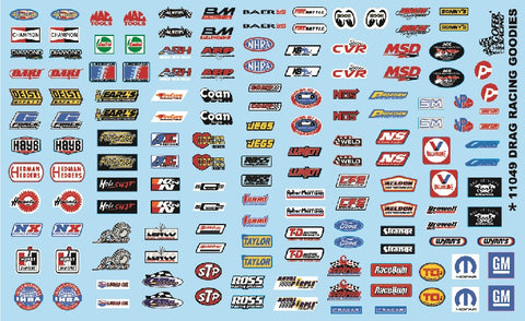 GOFER 1/24-1/25 Drag Racing Goodies (Logos)