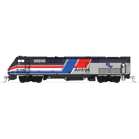 N P42 AMTRAK PHIII DCCR #160 50TH ANNIVERSARY