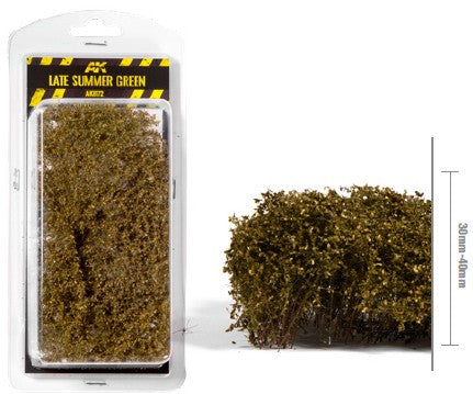 Diorama Series: Late Summer Green Shrubs
