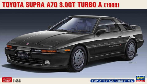 HASEGAWA 1/24 1988 Toyota Supra A70 3.0GT Turbo A Car (Ltd Edition)