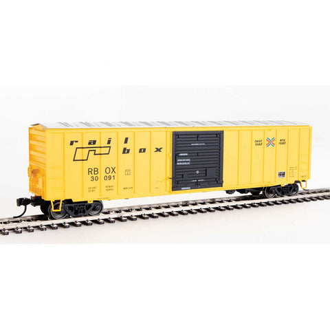 HO ACF EXTERIOR POST BOXCAR RAILBOX #30091