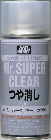 MR HOBBY 170ml Mr. Super Clear Flat (Spray)